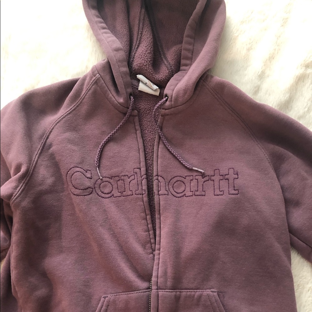 Purple Carhartt zip up 💜